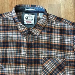 Men’s MBX Flannel shirt.
